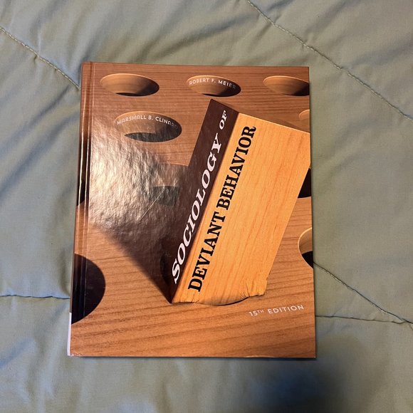 🎸 SOCIOLOGY OF DEVIANT BEHAVIOR (15TH EDITION) BROWN 🎸 - Picture 1 of 4
